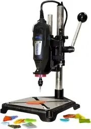 Milescraft 1097 ToolStand - Drill Press Stand (compatible with Dremel) - Black