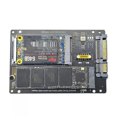 For M.2 NGFF 2230-2280 SSD 2in 1 Motherboard With SATA Interface