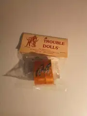 Vintage 1981 Guatemalan Worry/Trouble Dolls w/Box unopened pkg Parkville Imports