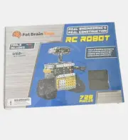 Fat Brain Toys RC Radio Control Robot 728 pc USB Rechargeable Brand NEW Sealed