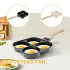 4 Cups Egg Frying Pan Nonstick Egg Pan Multifunctional Omelette Pan bemZd