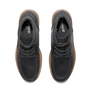 Timberland 男款黑色全粒面皮革Newmarket II 6吋靴|A44CN015