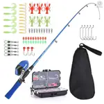 KIDS FISHING ROD AND REEL COMBO FULL KIT 1.5M TELESCOPIC FIS