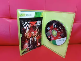 新北市板橋超便宜可面交賣XBOX360原版片~~WWE2K16 美國勁爆職業摔角~~實體店面可面交