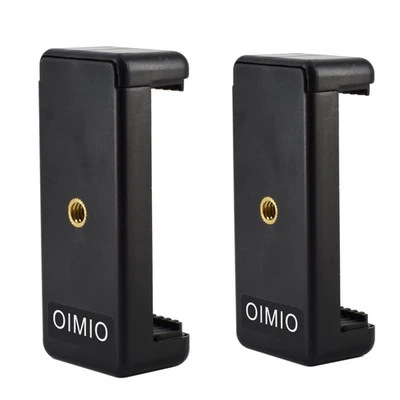 Universal Cell Phone Tripod Mount Adapter, Phone Holder Clip Connector Head U...