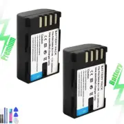 2x DMW-BLF19, BLF19e, BLF19PP Battery for Lumix DC-G9, DMC-GH3, DMC-GH4, DC-GH5