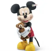 Disney D100 Mickey Mouse and Teddy Bear 100th Anniversary Steiff #6e36ef