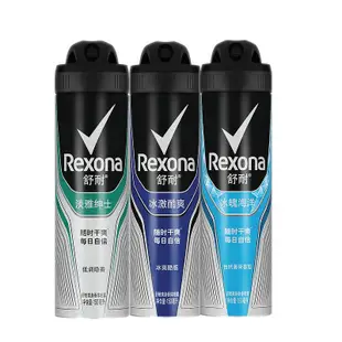 Rexona舒耐男士爽身香體香水腋下干爽清香去異味噴霧薄荷1