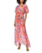 Vince Camuto Puff Sleeve Maxi Dress XL