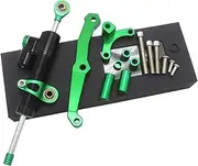 Steering Stabilizer For K┐awasaki Z800 2013-2018 Black CNC Steering Damper Stabilizer Mounting Bracket(Red)