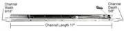 CRL 17" Window Channel Balance; 1630 or 16C - FA1630