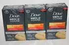 LOT (3) DOVE MEN CARE SKIN DEFENSE ANTIBACTERIAL BAR SOAP 3IN1 HAND BODY SHAVE