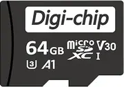 Memory Card for Apexcam, Wolfang Action Cam 64GB Micro SD Class 10 UHS-1 U3 V30 Apexcam Memory Card Wolfang MicroSD Card