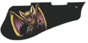 Pickguard Pick Guard 5120 Graphical Graphic Guitar Creepy Bat