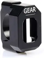 for Ducati, for Scrambler 1000 1100 2018 2019, Motorcycle 1-6 Level Speed Gear Indicator Accessories Digital Gear Display Meter Motorcycle Gear Indicator(Bracket-Black)