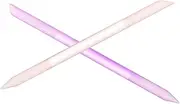 minkissy Pcs Glass Fingernail Files Crystal Nail Files for Women Nail Trimming Shaping Tools Glass Material