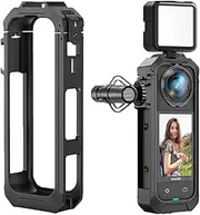 Honbobo Protective Frame for Insta360 X5, Camera Cage Magnetic Quick Release Expansion Frame Protective Accessories for Insta360 X5
