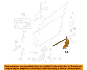 MAZDA OEM 07-12 CX-7 Front Door Lock Hardware-Lock EG2159310R (for: Mazda)