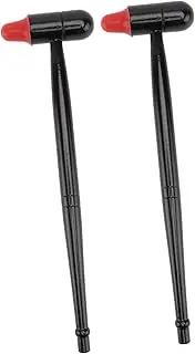 2Pcs Massage Hammer Portable Full Body Massager for Muscle Relaxation Relief and Acupoint Therapy Durable Solid Handle for Home Use