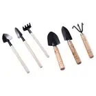 Tools Multifunctional Wooden Handle Garden Shovel Spade Shovel Small Rake