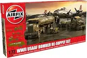 Airfix USAAF 8TH Airforce Bomber Re-Supply Set - 1:72 Scale Model Kit