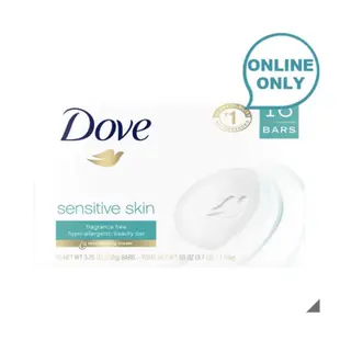 多芬 Dove 乳霜香皂 舒敏香皂  106公克 X 16入 好市多代購 Costco