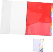 Folder Expanding Document Organizer Receipt Document Organizer Home Document Organizer Project File Organizer Bill Organizer with Pockets Tab Binder Organizer White Pp NUOBESTY