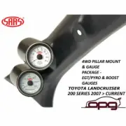 SAAS Pillar Pod Gauge Package for Toyota Landcruiser 200 Series 2007> Boost EGT (for: Toyota)