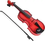 Abaodam Violin for Beginners Playable Musical Instrument Model for Home School Kindergarten Vintage Decor with Lightweight Portable Design Encourages Music Skills Development