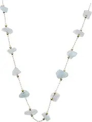 OHPHCALL Stainless Steel Crystal Stone Beads Strand for Jewelry Making Unisex Decorative Chip Beads Bright Color Gemstone Strands for Necklaces Bracelets Crafts