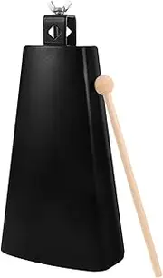 SECFOU Sports Stick Bell Bulk Cowbells for Cheerleading Metal Percussion Instruments for Events