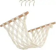 LIFKOME Fruit Hammock Decor Vegetable Hanging Storage Macrame Under Cabinet Accessory Kitchen Decor for Fresh Fruits and Veggies