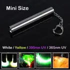 395nm Longwave AAA Battery Mini Portable UV Ultraviolet Black Light Flashlight