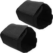 Happyyami 2pcs Horse Leg Boot Covers Fly Leg Guards for Horses Bell Boots Protective Wraps