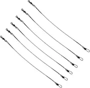 Fishing Line Connect Tackle Lures Rig Saltwater Leaders Wire Anti Winding Wire Front Wire for Fishing Trace Lures Leader Wire Connect Tackle Lures Wire Fishing Lure Line