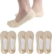 Forbidden Road No Show Socks Non Slip Low Cut Invisible Socks for Women