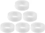 6 Rolls Grafting Eyelash Tape Lash Tape for Eyelash Extensions Lash Extension Tape Eyelash Tapes for Salon Makeup Tape Women Lash Tape Make up Auxiliary Miss Non-Woven Fabric White