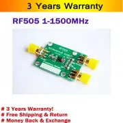 RF505 1-1500MHz RF Power Amplifier HF FM VHF UHF Amp Board 1.5GHz 18.3DBm Max