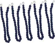 EXQUIMEUBLE 5 Pairs Elastic Boot Straps for Outdoor Use Versatile Camping Blousing Straps for Securing Pant Legs Yoga Mats and Curtains Yarn Material