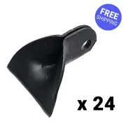 24 x PRESSED STEEL BLADES FOR ATV / EF MODEL FLAIL MOWERS SLASHER/MULCHERS