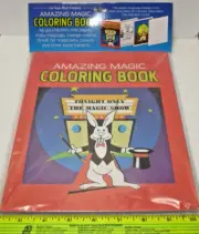 Amazing Magic Coloring Book Trick "LARGE" - Kids Parties, Pages Change, Close-Up