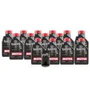 14L Motul SPECIFIC 948B 5W20 Wix XP Filter Motor Oil Change Kit API SN