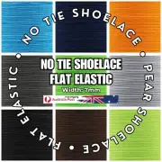 Flat No Tie Shoelaces Colourful Unisex Laces for Kids Adults Easy Fit Xpand L7MM
