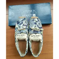 在飛比找蝦皮購物優惠-SPERRY 草編帆布鞋