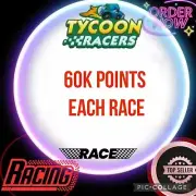 POD RACERS Tycoon Racers ⚡️ FULL CARRY⚡️( 1 Slot 60K Points Each Racers )
