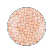 Nicola Spring Patterned Side, Dessert & Cake Plate - 18 cm