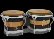LP E-Class Bongos Oak Shell Walnut/Natural Chrome