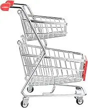 FOYTOKI Mini Shopping Cart for Stylish Supermarket Cart for Storing Items Office Stationery and Photo Prop for Supermarket Activities