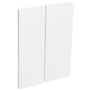 Kaboodle Vanilla Essence Country Corner Wall Cabinet Doors - 2 Pack