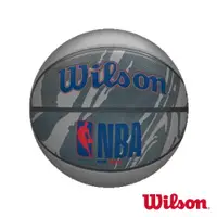 在飛比找PChome24h購物優惠-WILSON NBA DRV系列 PLUS 火紋灰 橡膠 籃
